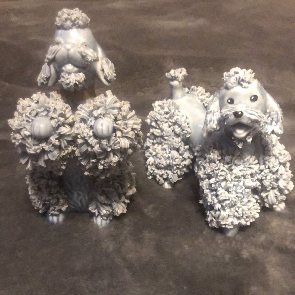 Vintage Spaghetti Poodles, Set of 2